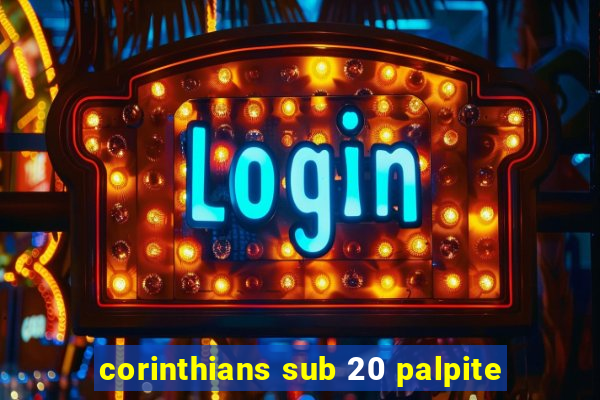 corinthians sub 20 palpite